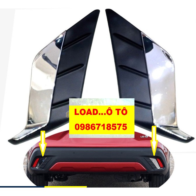 Ốp Viền Đèn Gầm Trước Sau Toyota Cross 2022-2020 Mạ Crom Cao Cấp