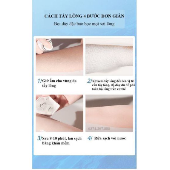 Kem Tẩy Lông DETVFO - HÀNG CHÍNH HÃNG | BigBuy360 - bigbuy360.vn