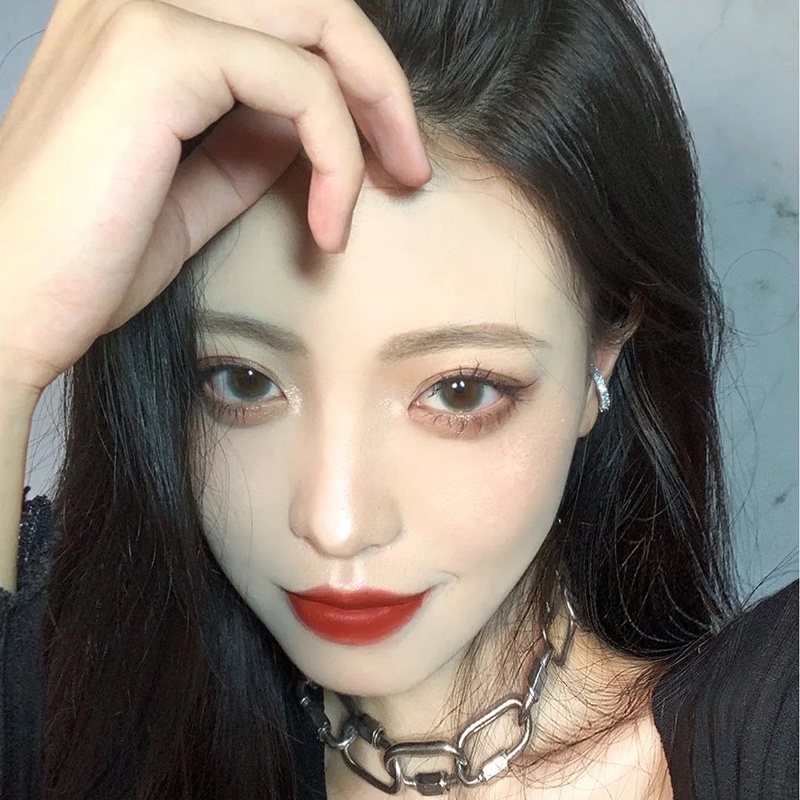 [Hàng mới về] Son Môi Dạng Kem Lì Mềm Mịn Lâu Trôi Lên Màu Chuẩn Đẹp Độc Đáo Cho Nữ