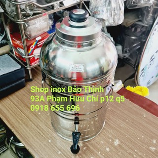 Bình chứa nước 20lít inox 304