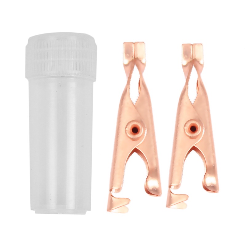 [Hàng mới về] Set 1/2 kẹp bằng đồng không đau kèm hộp đựng cho nam và nữ loại bỏ mụn hay nốt ruồi