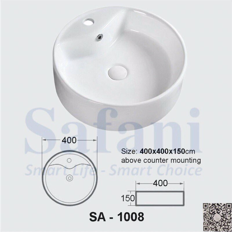 TRỌN BỘ lavabo+ vòi rửa+ xả kính | BigBuy360 - bigbuy360.vn