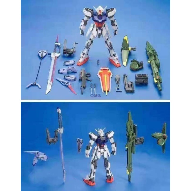 Gundam MG 6630S: Strike Launcher + Sword Gundam Daban Mô hình nhựa lắp ráp 1/100