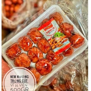 115k khay 15 viên Nem Nướng Nhân Trứng Cút(giao hỏa tốc TP HCM)