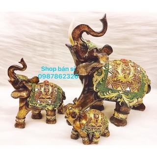 Tượng voi Thái Lan ღ Tượng phong thủy ღ Thailand Elephant Decorative Figures