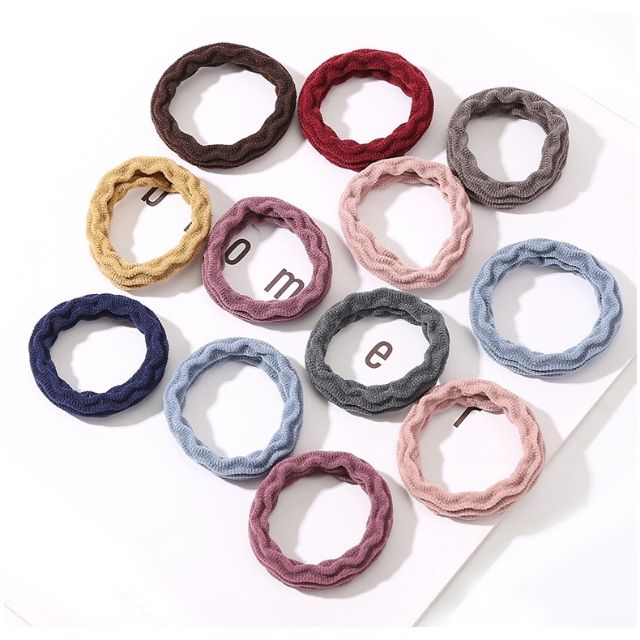 Set 10 Dây Buộc Tóc đẹp, Cột Tóc Nữ Nhiều Màu
