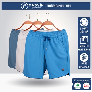 Quần đùi nam thể thao Fasvin S21436.SG vải gió chun mềm mại co giãn phù hợp hoạt động thể thao