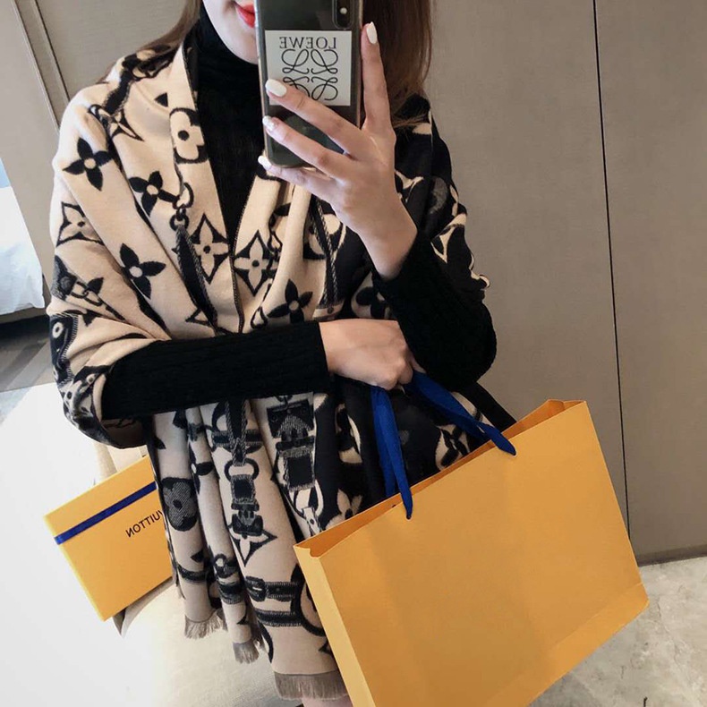 Khăn Choàng Cổ Thời Trang Cao Cấp Hàn Quốc, Nữ Tính Chất Len Dày Dặn ,Mịn Đẹp  - KQC4