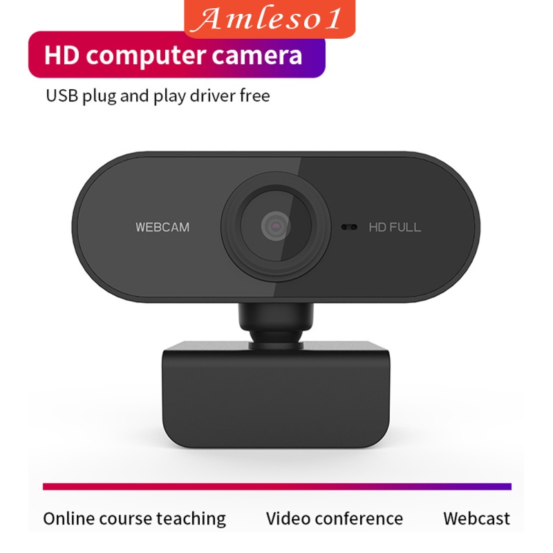 [AMLESO1] Smart Rotatable HD Webcam Desktop   Web Camera Cam Video Recording