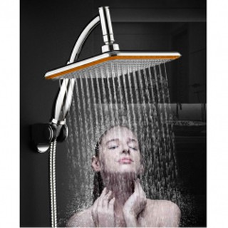 Bộ Vòi Sen Vuông Bát 20cm Gồm Dây Và Đế Cái Cao Cấp 319