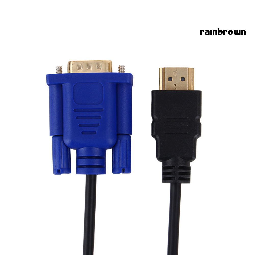 Cáp Kết Nối Hdmi Sang Vga 15pin 1080p Cho Pc Tv