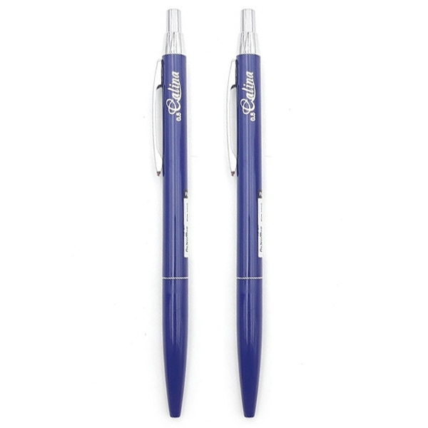 Vỉ 2 Bút Bi Calina Flexoffice FO-030 - Mực Xanh