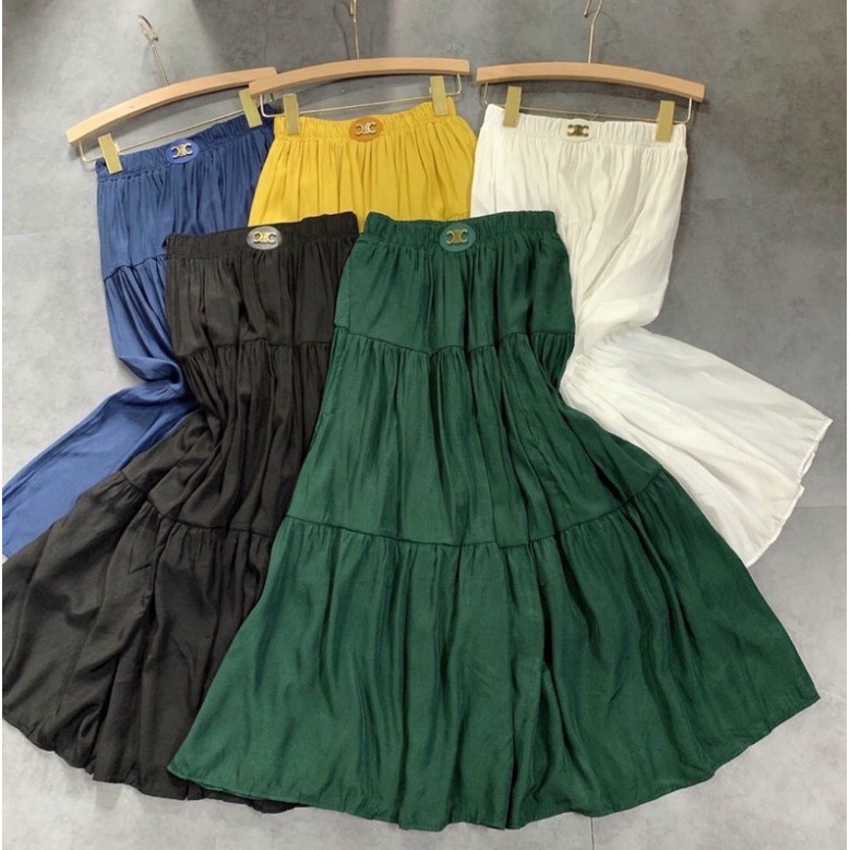 FREE SHIP  Chân váy lụa SIÊU PHẨM chất mịn màng dáng xoè | BigBuy360 - bigbuy360.vn