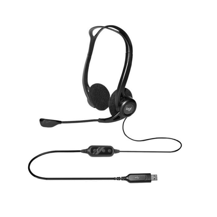 Tai Nghe Văn Phòng Logitech H370 - Hàng Chính Hãng