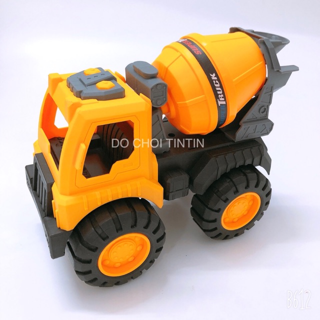 [SIÊU ĐẸP] Đồ chơi xe bồn công trường 28cm