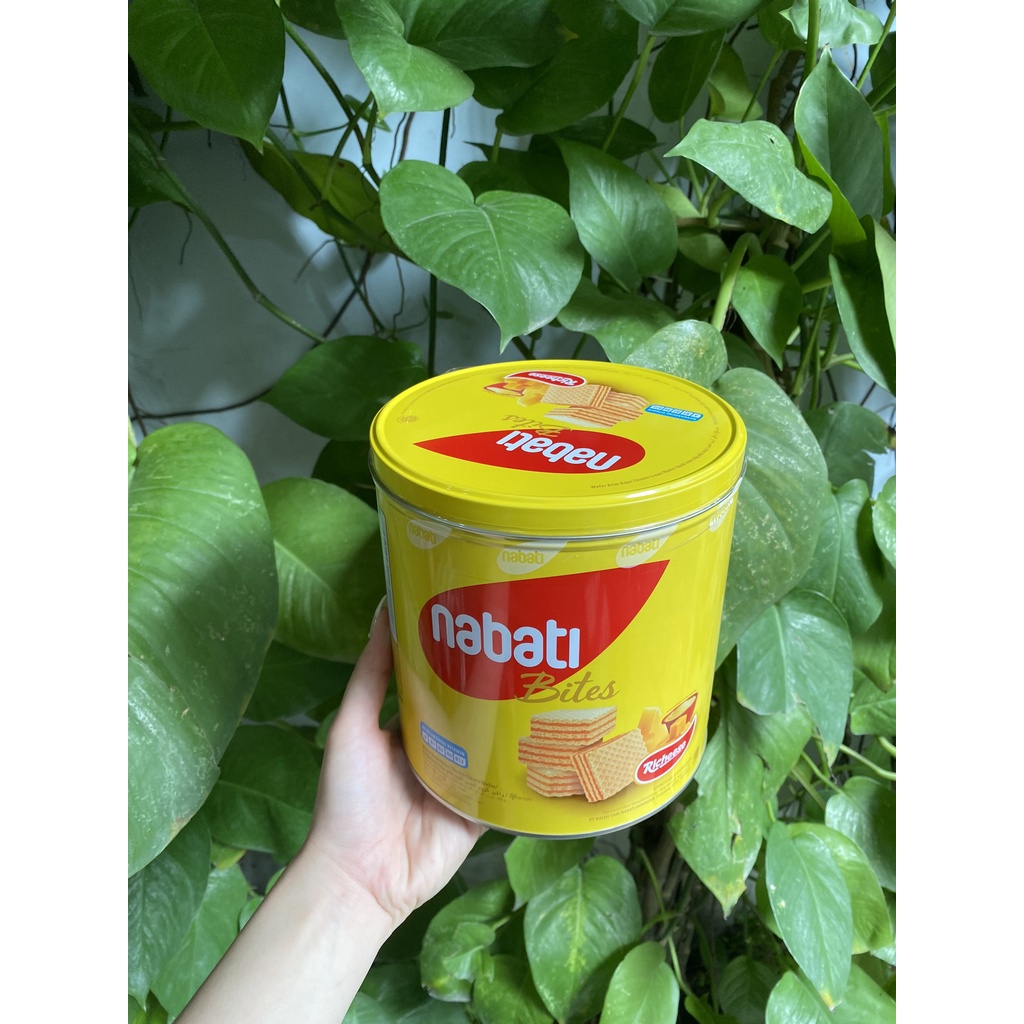 Bánh Kem Xốp Phô Mai Richeese Nabati Bites Cheese Cream Wafer
