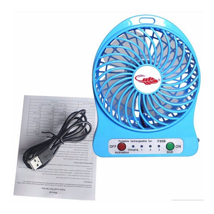 [Mã ELHA22 giảm 5% đơn 300K] Quạt mini fan 3 chế độ, màu ngẫu nhiên