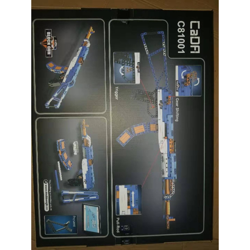 BỘ LẮP RÁP SÚNG PUBG AK47 Lepin C81001