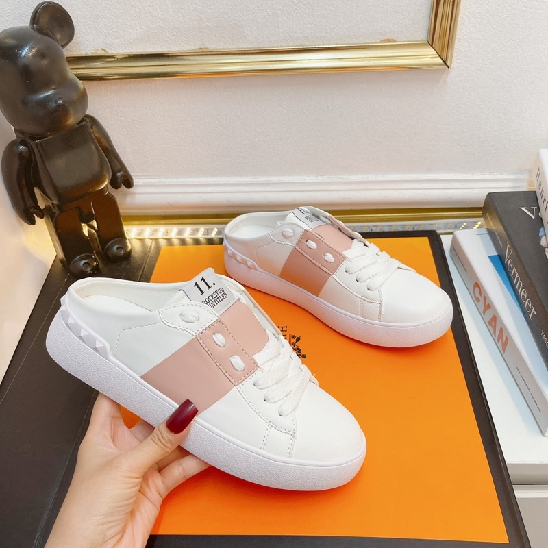 Giày và sục dáng thể thao VLTN viền đinh siêu chất, 2 màu như ảnh