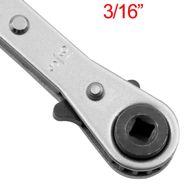 Cờ Lê Hai Đầu 3 / 16 &quot;1 / 4&quot; 5 / 16 &quot;3 / 8&quot; Cho Máy Điều Hòa Không Khí Tủ Lạnh