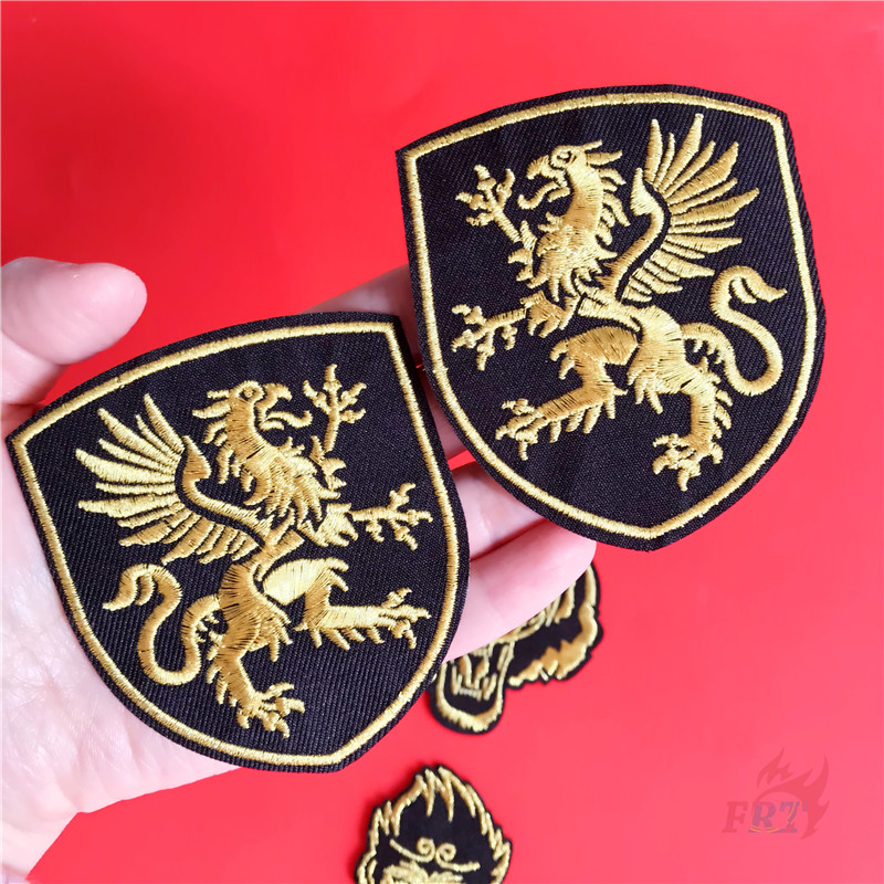 ☸ Miếng Dán Ủi Trang Trí Hình Legend - Goldline Series 05 05 ☸ 1 Huy Hiệu Griffin / The Monkey King / Eagle Thêu Trên Bàn Ủi