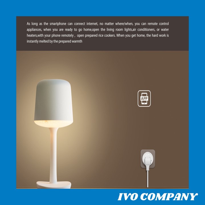 Ổ Cắm Điện Điều Khiển Từ Xa Sử Dụng WiFi