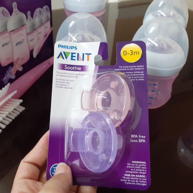 Núm ty giả Philip avent size 0-3m