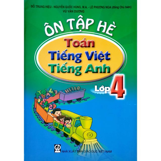 Sách - Ôn Tập Hè Toán Tiếng Việt - Lớp 4