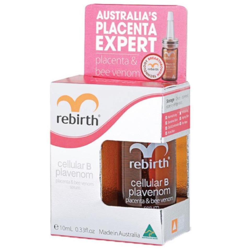 Serum tế bào gốc Nhau thai cừu và Nọc ong Rebirth 6 chai*10ml - Úc | BigBuy360 - bigbuy360.vn