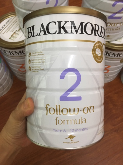 HOT Sữa Blackmores mẫu mới xách tay Úc số 1.2.3 900g ( Bill Chemist)