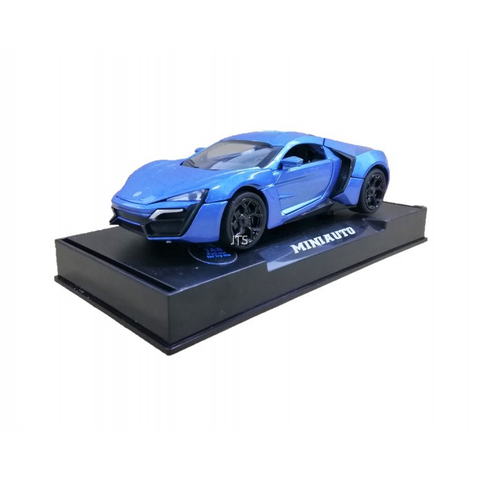 Mô Hình Xe LYKAN HYPERSPORT Bằng Kim Loại, Mở Cửa, Tỷ Lệ 1:32 - No.32013