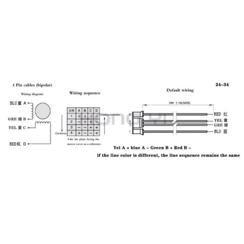 Động cơ bước 42 dài 60mm