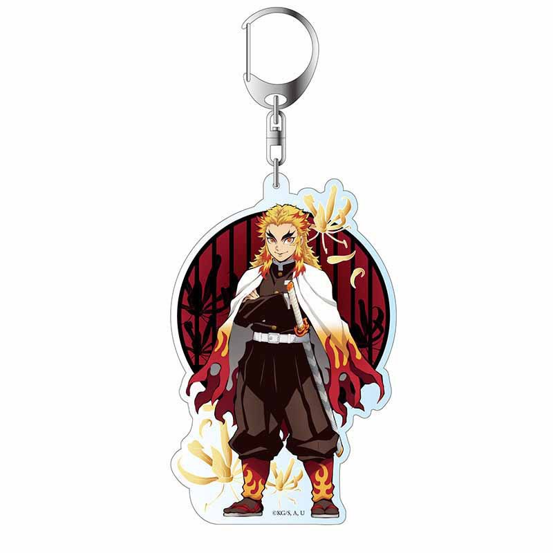 Sy2 Móc Chìa Khóa Bằng Acrylic Hình Demon Slayer Tanjiro Nezuko Giyuu Akaza YS2