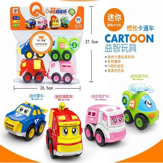 Bộ Xe Poli Với 4 Con Cực Chất Dành Tặng Các Bạn Nhỏ Yêu Thích Chú Poli Và Những Người Bạn  An Kids