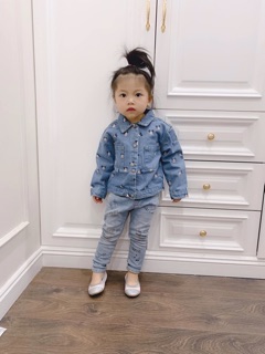 Áo khoác jean Mickey Zara