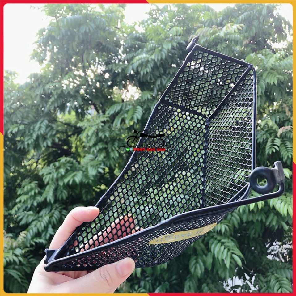 Giỏ Cạnh - Rổ Hông Wave S 110 2009 - 2012 Lưới Thép Sơn Tĩnh Điện SP tự chụp Ảnh thật Sp