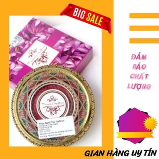 Nhụy Nghệ Tây Premier Saffron Iran Negin thượng hạng hộp 3g