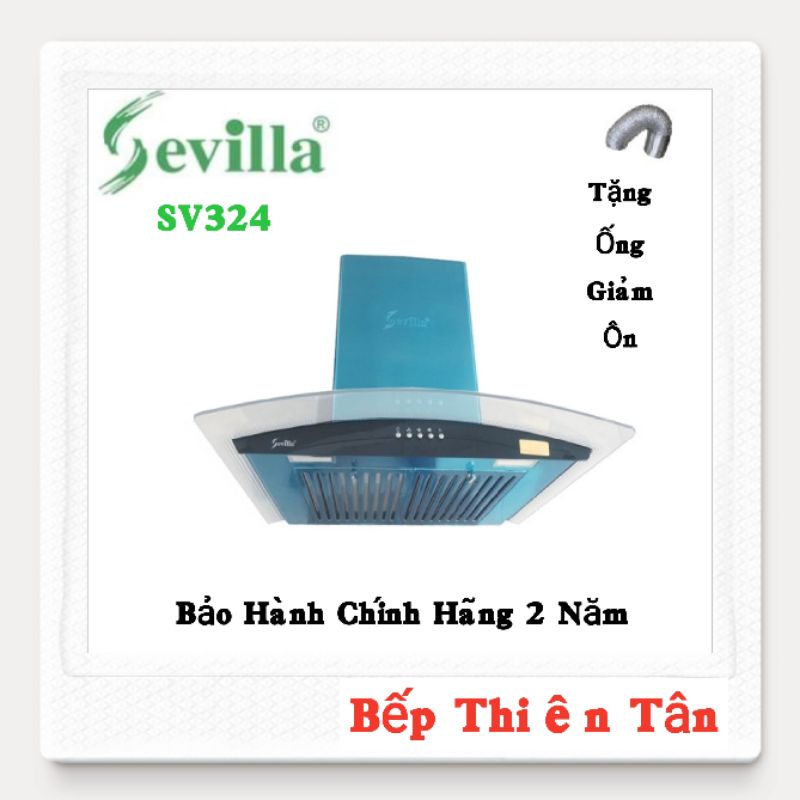 Máy Khử Mùi Kính Cong Cao Cấp SEVILLA SV324 New