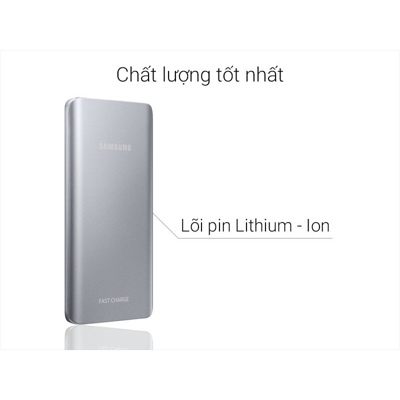 Sạc dự phòng ⚡️CHÍNH HÃNG⚡️ pin sạc dự phòng Samsung 10000mAh Type-C pin lithium polymer kích thước chỉ mỏng 14mm 15W