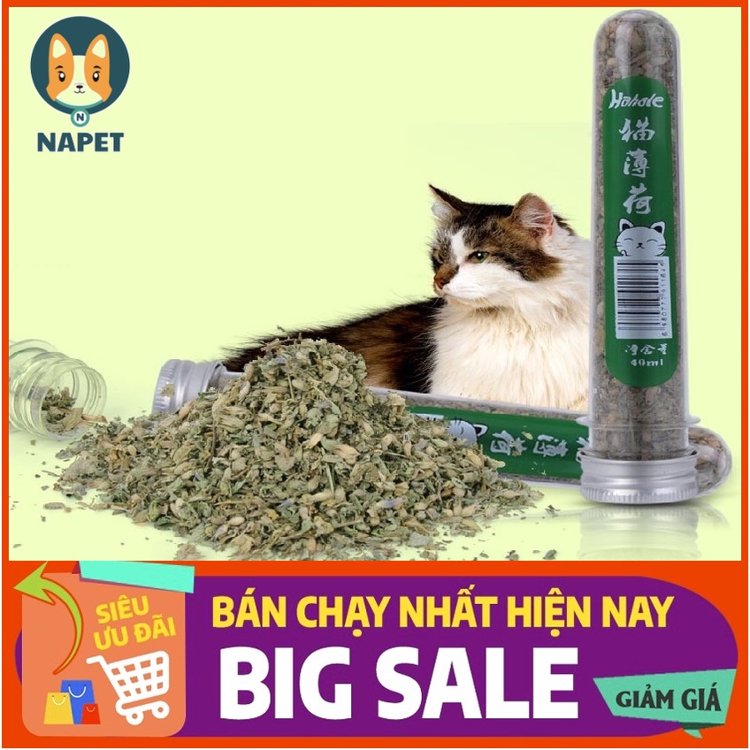 Canip bạc hà mèo chứa nhiều chất xơ, giúp cho mèo tiêu hóa thịt cũng như là xương kích thích mèo khạc lông ra ngoài