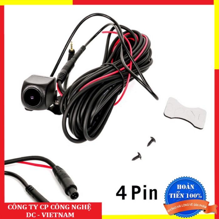 Camera lùi AHD dùng cho camera hành trình có độ phân giải AHD, 4 chân, jack 2.5mm, 1080P. Mã H68 | BigBuy360 - bigbuy360.vn