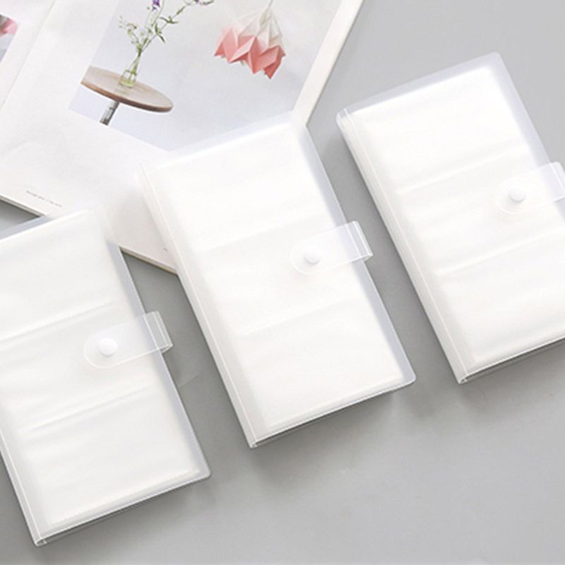 Hộp Nhựa PP Trong Suốt 240 Ngăn Đựng Danh Thiếp Tiện Dụng