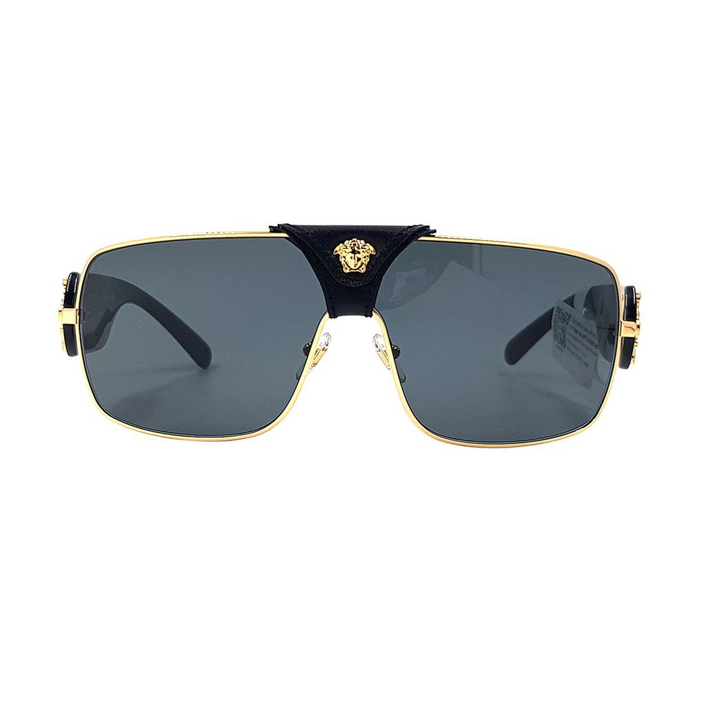 Kính mát nam nữ thời trang Versace VE2207Q chính hãng, thiết kế dễ đeo bảo vệ mắt