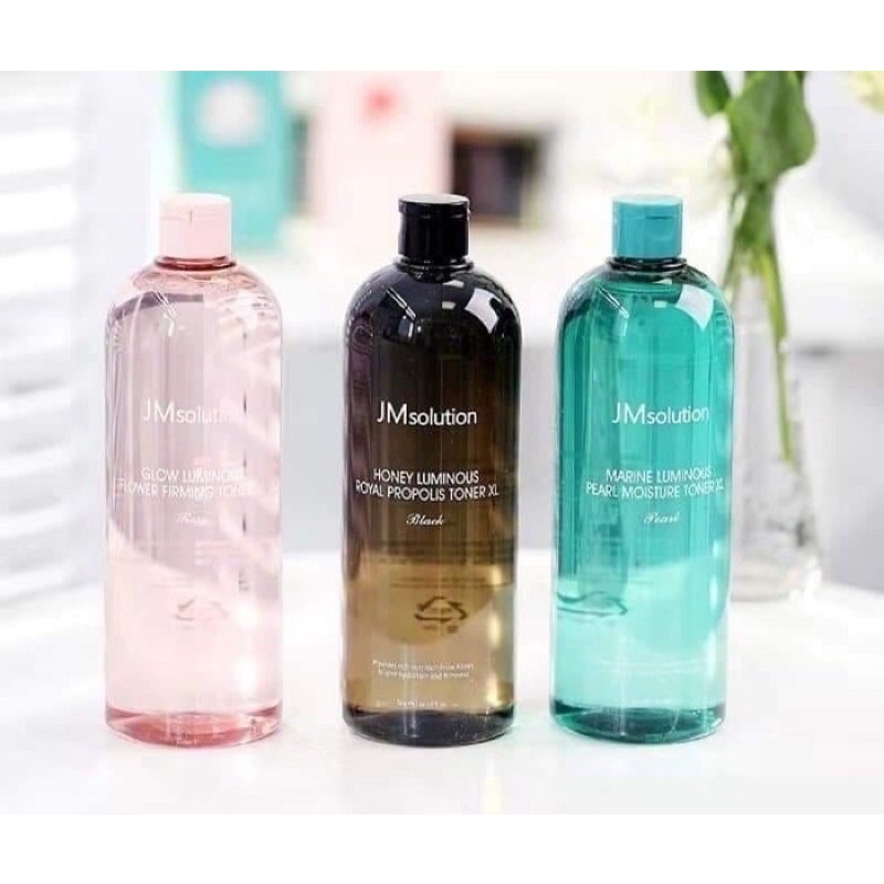 Nước hoa hồng toner trắng da cấp ẩm Jm solution mật ong pearl hoa hồng