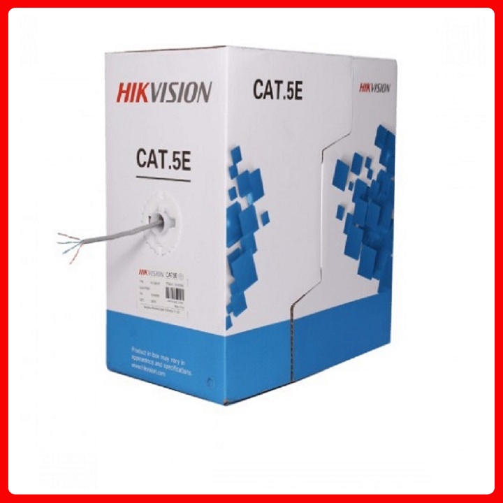 Cáp mạng CAT5E HIKVISION DS-1LN5E-E/E - Chính hãng