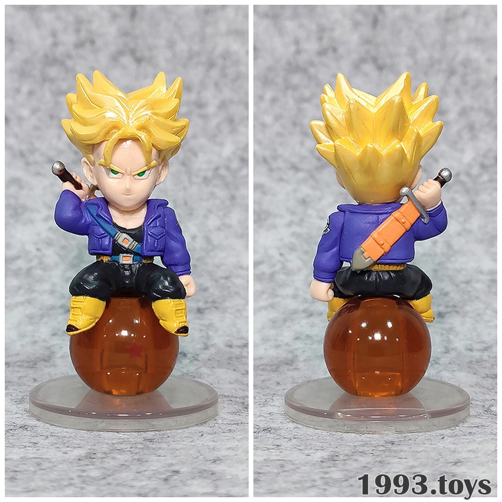 Mô hình Bandai Figure Dragon Ball Z Chara Puchi Ngồi Ngọc Return of Son Goku - SSJ Future Trunks Super Saiyan