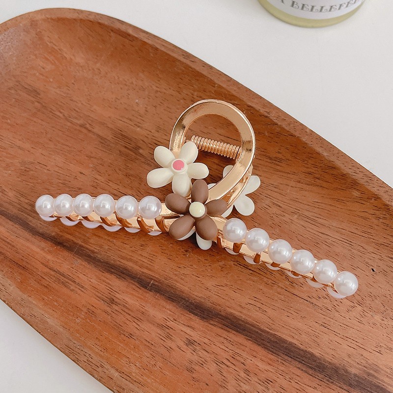 Kẹp tóc cỡ lớn phong cách Pháp thời trang thanh lịch dành cho nữ