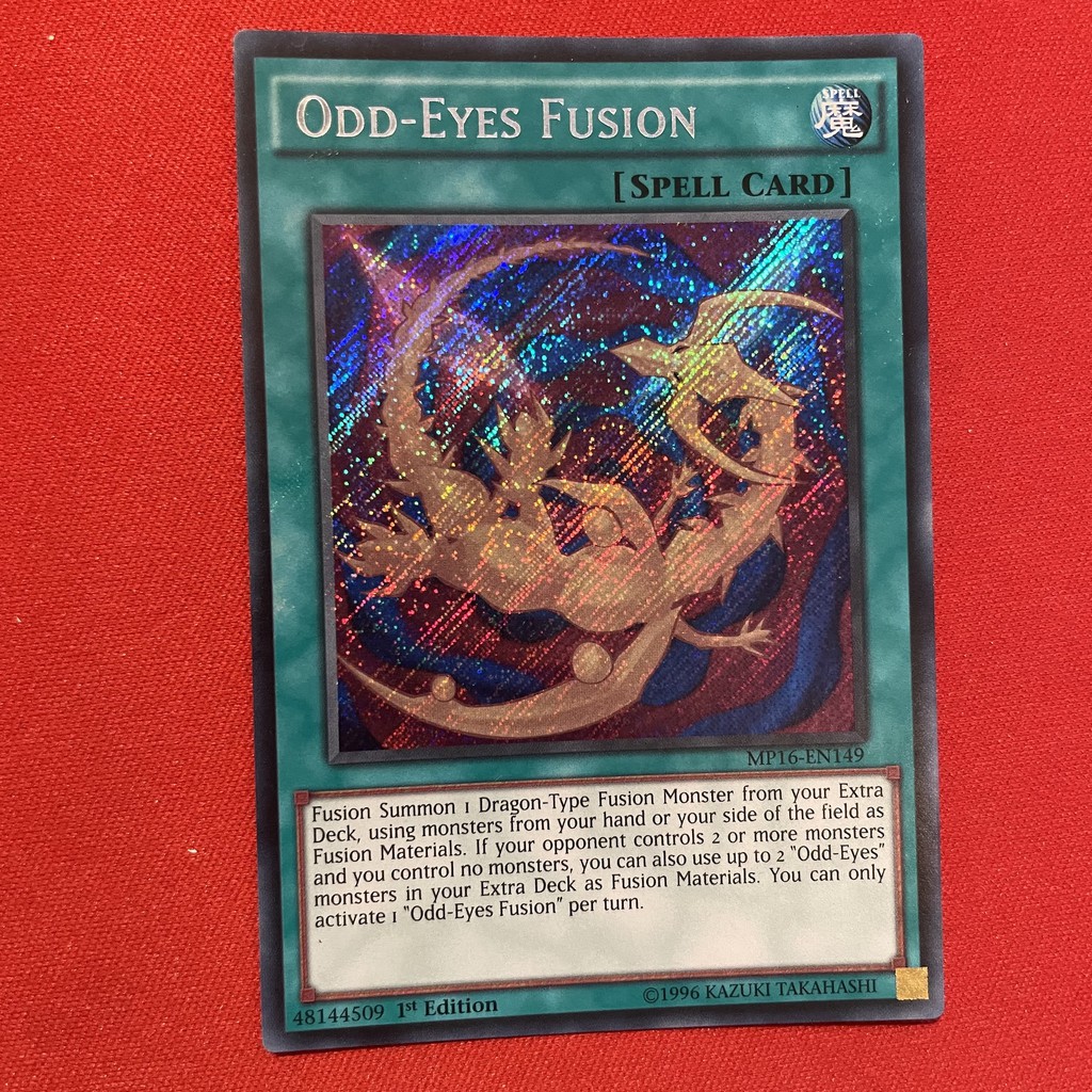 [EN][Thẻ Bài Yugioh Chính Hãng] Odd-Eyes Fusion