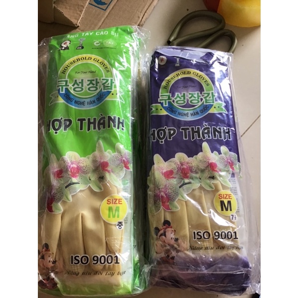 Gang tay cao su , gang tay hợp thành loại dài 32cm và 38cm