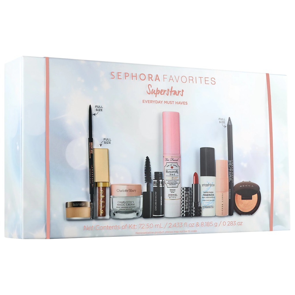 Tách set Trang điểm Sephora Favorites Superstars Kit 2018